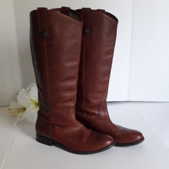 Frye Shoes - Frye Melissa button 2  riding leather boots